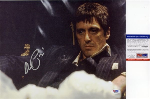 Al Pacino Signed 11x14 Scarface Photo (PSA)